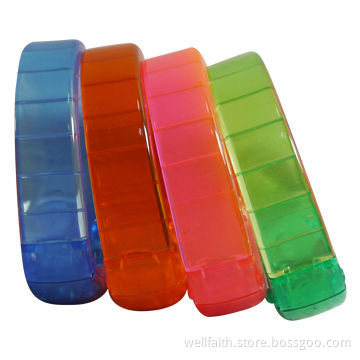 Modern concert bracelet LED flashing can customized logo